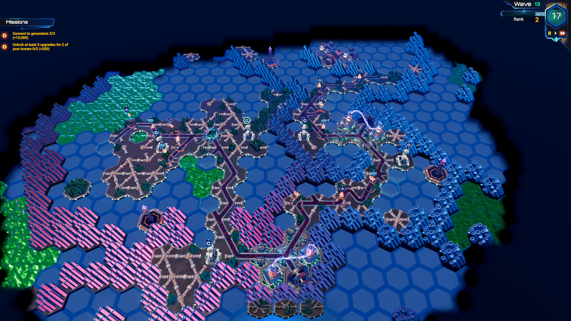 Explore cyberspace and its different biomes